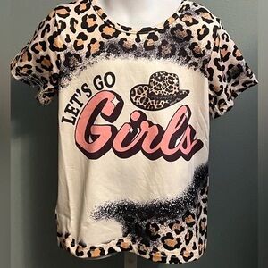 Leopard Print Girls' T-Shirt